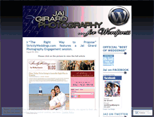 Tablet Screenshot of jaigirard.wordpress.com