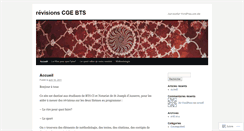 Desktop Screenshot of cgerevisionbts.wordpress.com