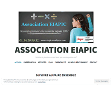 Tablet Screenshot of eiapic.wordpress.com