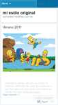 Mobile Screenshot of miestilooriginal.wordpress.com