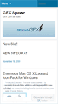 Mobile Screenshot of gfxspawn.wordpress.com