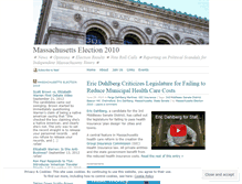 Tablet Screenshot of masspolitics.wordpress.com