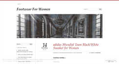 Desktop Screenshot of footwearforwomen5h.wordpress.com