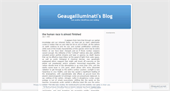 Desktop Screenshot of geaugailluminati.wordpress.com