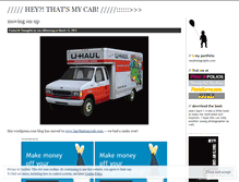 Tablet Screenshot of heythatsmycab.wordpress.com