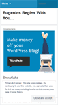 Mobile Screenshot of eugenicsbeginswithyou.wordpress.com