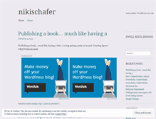 Tablet Screenshot of nikischafer.wordpress.com