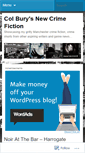 Mobile Screenshot of colburysnewcrimefiction.wordpress.com