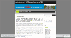 Desktop Screenshot of naturalmentenaoportagensa28.wordpress.com