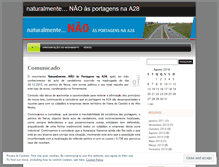 Tablet Screenshot of naturalmentenaoportagensa28.wordpress.com