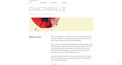 Desktop Screenshot of chicthrillsdotnet.wordpress.com