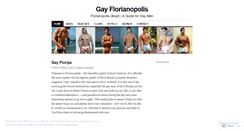 Desktop Screenshot of gayflorianopolis.wordpress.com