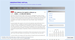 Desktop Screenshot of obsvirtual.wordpress.com