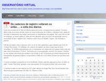 Tablet Screenshot of obsvirtual.wordpress.com
