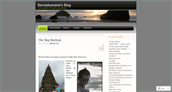 Desktop Screenshot of bernadusnana.wordpress.com
