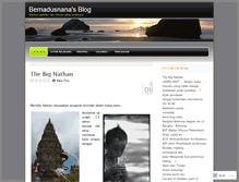 Tablet Screenshot of bernadusnana.wordpress.com