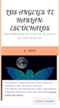 Mobile Screenshot of angelestehablan.wordpress.com