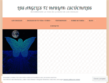 Tablet Screenshot of angelestehablan.wordpress.com