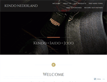 Tablet Screenshot of kendonederland.wordpress.com
