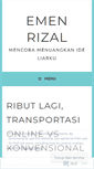 Mobile Screenshot of emenrizal.wordpress.com