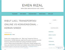 Tablet Screenshot of emenrizal.wordpress.com