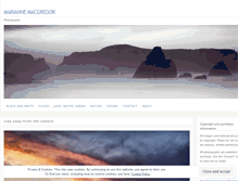 Tablet Screenshot of mariannemacgregor.wordpress.com