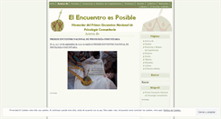 Desktop Screenshot of elencuentroesposible.wordpress.com