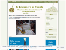 Tablet Screenshot of elencuentroesposible.wordpress.com