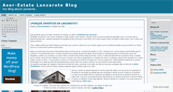 Desktop Screenshot of lanzarotestate.wordpress.com