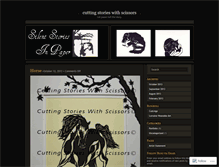 Tablet Screenshot of cuttingstorieswithscissors.wordpress.com