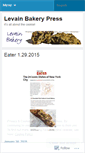 Mobile Screenshot of levainbakery.wordpress.com