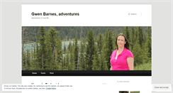 Desktop Screenshot of gwenbarnes.wordpress.com