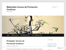Tablet Screenshot of formacioncontinuabc.wordpress.com
