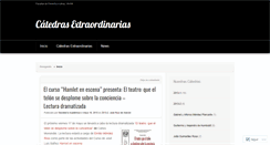 Desktop Screenshot of catedrasffyl.wordpress.com