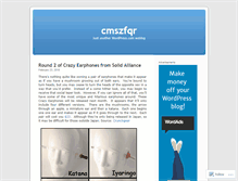 Tablet Screenshot of cmszfqr.wordpress.com