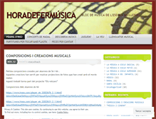 Tablet Screenshot of horadefermusica.wordpress.com