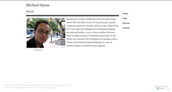 Desktop Screenshot of michaelamon.wordpress.com
