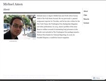 Tablet Screenshot of michaelamon.wordpress.com