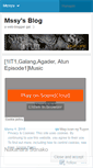 Mobile Screenshot of mssy.wordpress.com