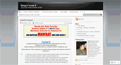 Desktop Screenshot of crystalxspesial.wordpress.com