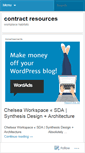 Mobile Screenshot of contractresources.wordpress.com