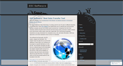 Desktop Screenshot of edisoftware.wordpress.com
