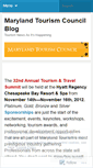 Mobile Screenshot of mdtourism.wordpress.com