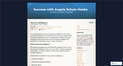 Desktop Screenshot of angelajschulzhenke.wordpress.com