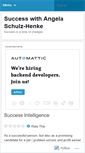 Mobile Screenshot of angelajschulzhenke.wordpress.com