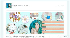 Desktop Screenshot of cuttlefishlove.wordpress.com