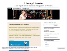 Tablet Screenshot of literarylivewire.wordpress.com