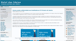 Desktop Screenshot of hoteldasideias.wordpress.com