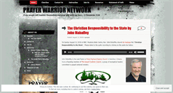Desktop Screenshot of prayerwarriornetwork.wordpress.com