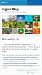 Mobile Screenshot of ingja.wordpress.com